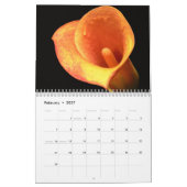 Mural Portraits de fleurs - Calendrier 2015 (Feb 2027)