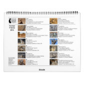 Mural Pour toujours amis - calendrier de FKMP 2014 (Dos)