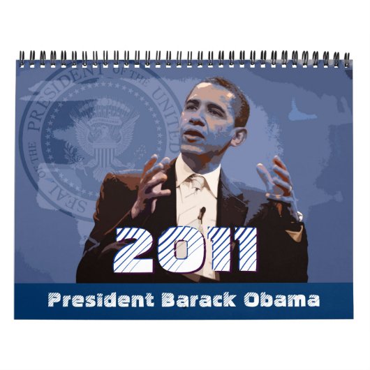 Mural Président Barack Obama - Calendrier 2011 (Protection)