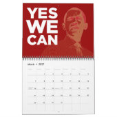 Mural Président Barack Obama - Calendrier 2011 (Mar 2027)