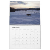 Mural Quatre calendrier des saisons 2016 (Jan 2027)