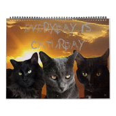 Mural Quotidien est le calendrier de Caturday (Protection)