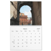Mural Réflexions du calendrier Jumbo Italie (Mar 2027)