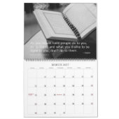 Mural Règle d'or Calendrier 2017 (Mar 2027)