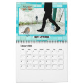 Mural Résolutions pour le calendrier humain (taille moye (Feb 2026)