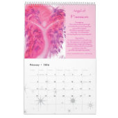 Mural Sagesse du calendrier des anges 2015 (Feb 2026)