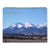Mural Salida Colorado, Calendrier 2015 (Protection)