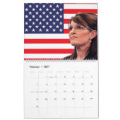 Mural Sarah Palin - calendrier perpétuel (Feb 2027)