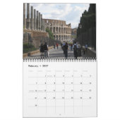 Mural Scènes d'Italie - calendrier 2011 (Feb 2027)