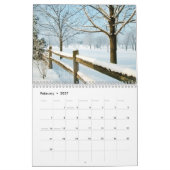 Mural Scènes du calendrier hiver 2012 (Feb 2027)