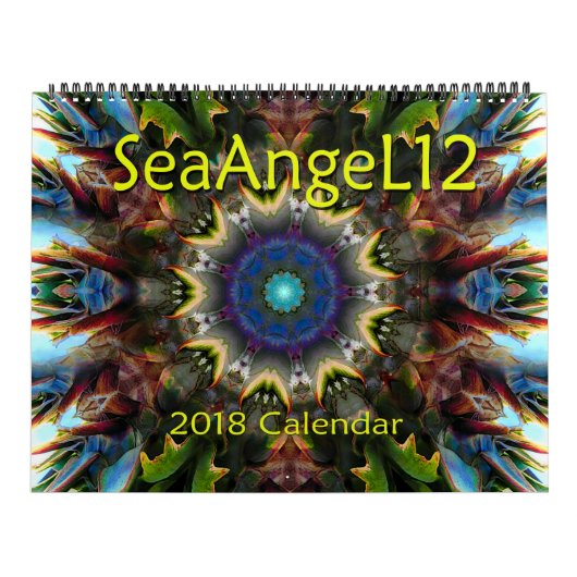 Mural SeaAngeL12 - Calendrier Mandala 2018 (Protection)