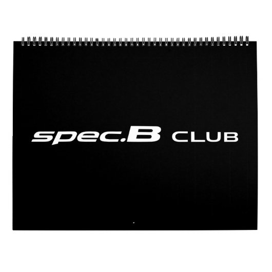 Mural Spéc. Calendrier du club 2018 de B (Dos)