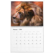 Mural Spirit Of The Wild - Calendrier Art Lions (Feb 2026)