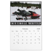 Mural Support pour l'homme dans le calendrier imprimé (Feb 2026)