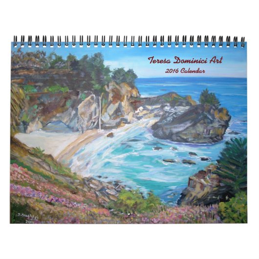 Mural Tableau Paysage Calendrier 2016 (Protection)
