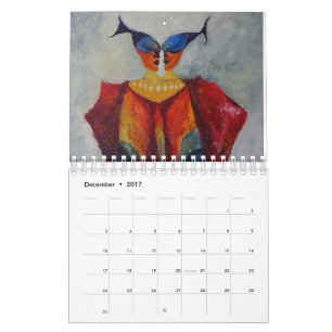 Mural Tableaux d'art Calendrier décoratif Abstrait