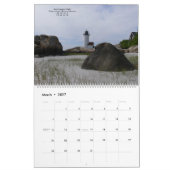 Mural Taille 2014 superbe de calendrier de phare de la (Mar 2027)