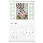 Mural Travail de StudioDudaArt 2017 de calendrier de (Mar 2027)