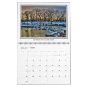 Mural Trésors de l'Osage - calendrier de 12 mois (Jan 2027)