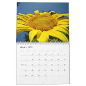 Mural TURNESOLS CALENDRIER ENSOLEILLEMENT Fleurs de Sole (Mar 2027)