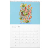 Mural Un calendrier 2012 des dessins de plante (Jan 2027)
