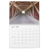 Mural Un calendrier 2018 des ponts couverts aux (Mar 2027)