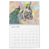 Mural Un calendrier d'art d'imaginaire - 2017 (Jan 2027)