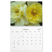 Mural Un calendrier de la roseraie 2010 (Feb 2027)