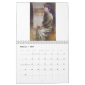 Mural Un calendrier des courtisanes de chinois (Feb 2027)