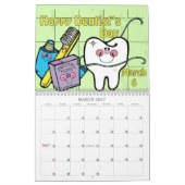 Mural Un calendrier des vacances 2011 de chaque jour (Mar 2027)