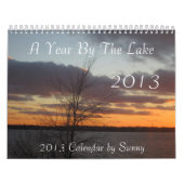 Mural Une année par le calendrier du lac 2013 (Protection)