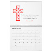 Mural Vers pour le calendrier de vers de bible de la (Feb 2027)