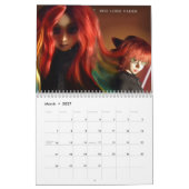 Mural Vinyle de MADh calendrier de 12 mois (Mar 2027)