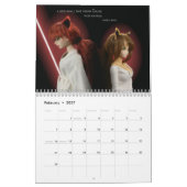 Mural Vinyle de MADh calendrier de 12 mois (Feb 2027)