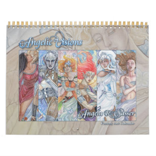 Mural Visions angéliques - Art Imaginaire - Calendrier