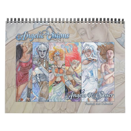 Mural Visions angéliques - Art Imaginaire - Calendrier d (Protection)