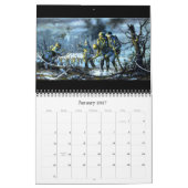 Mural Visions d'un calendrier Foxhole (Jan 2027)