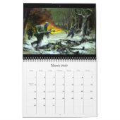 Mural Visions d'un calendrier Foxhole (Mar 2026)