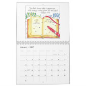 Mural Visions et versets Calendrier Inspiratif (Jan 2027)