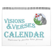 Mural Visions & Verses Année de l'inspiration Calendrier (Protection)