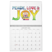 Mural Visions & Verses Année de l'inspiration Calendrier (Jan 2026)