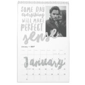 Mural vous avez ceci, Moyen, Calendrier Blanc (Jan 2027)