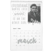 Mural vous avez ceci, Moyen, Calendrier Blanc (Mar 2026)