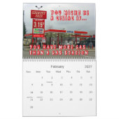 Mural Vous pourriez être des coeliaques si… Calendrier (Feb 2027)