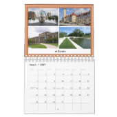 Mural Voyage de l'itinéraire 66 de calendrier (Mar 2027)