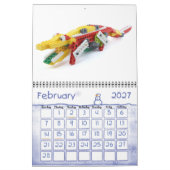 Mural wedobots Calendrier 2017 (Feb 2027)