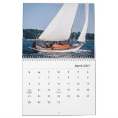 Mural Yachts classiques emballant le calendrier 2018 (Mar 2027)