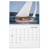 Mural Yachts classiques emballant le calendrier 2018 (Mar 2026)