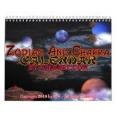 Mural Zodiaque et calendrier de Chakra (Protection)