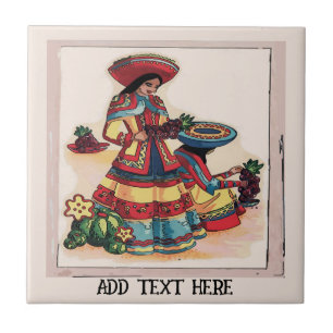 Murale de carreaux de femmes mexicaines, modifier